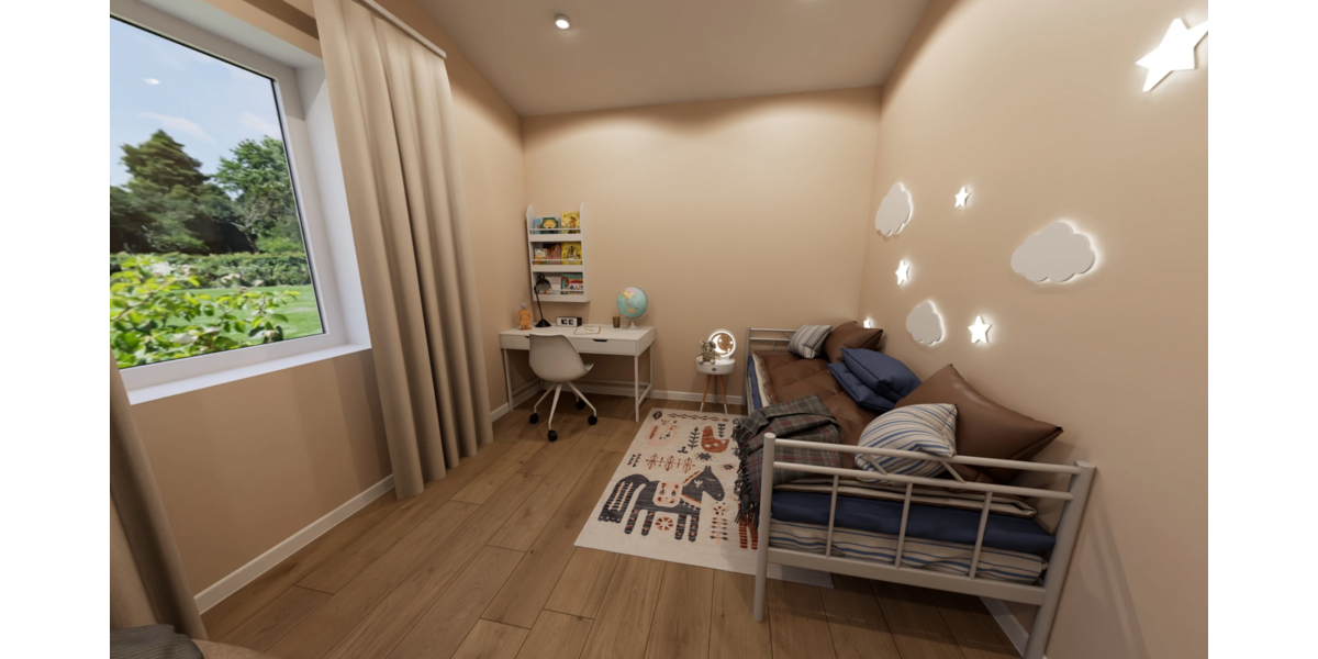 Dachgeschosswohnung Kinder - oder Schlafzimmer