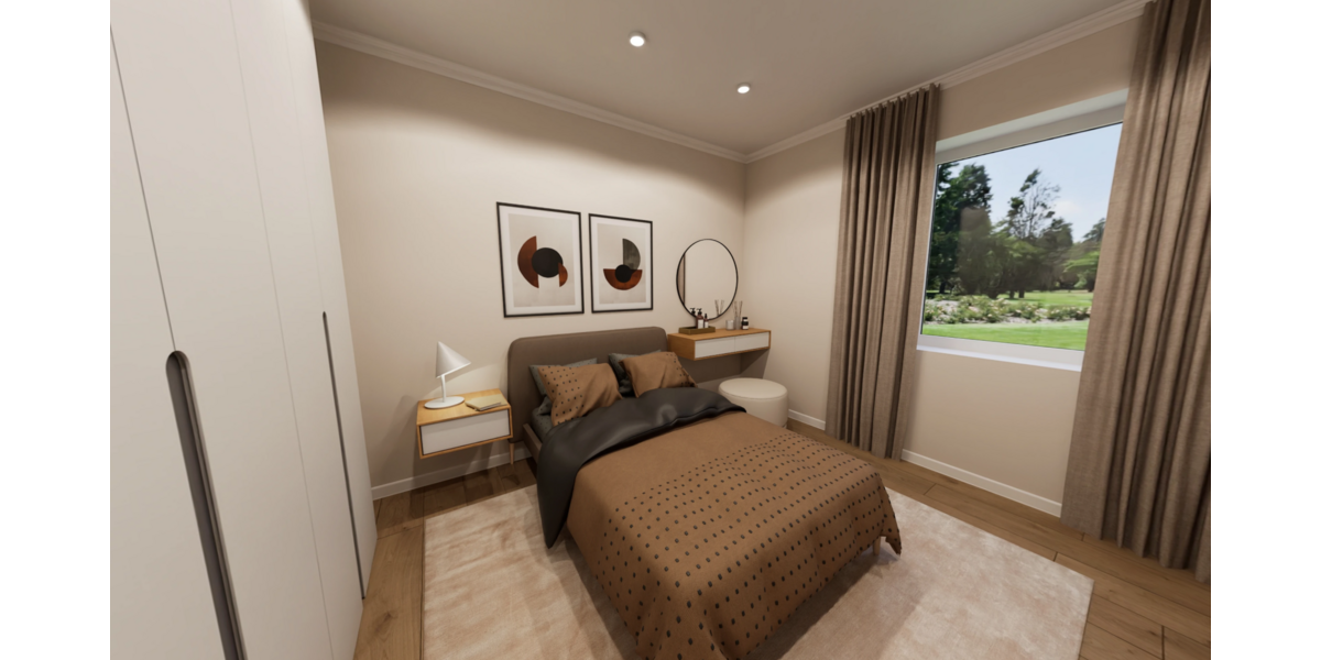 Erdgeschosswohnung Schlafzimmer 2